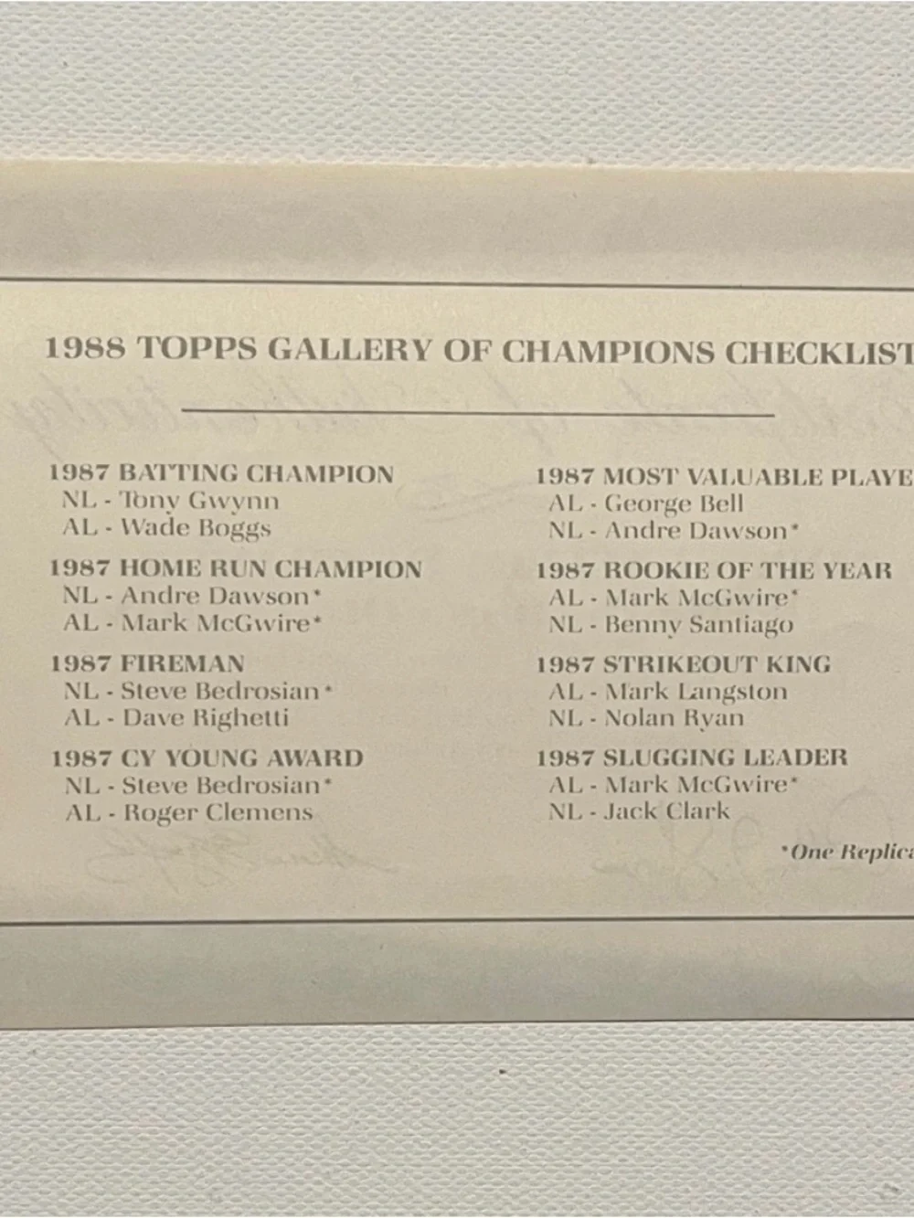 Topps Gallery OF Champions! SILVER playing cards and storage display, Topps COA - Picture 5 of 11